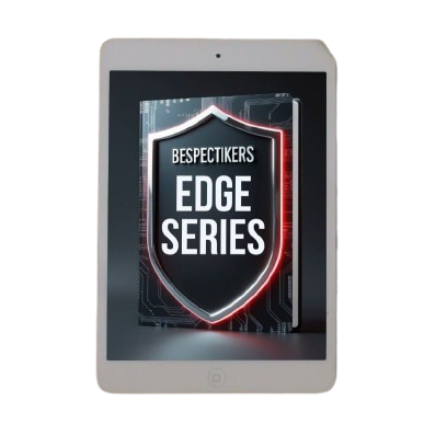 a tablet depicting the Edge Series course