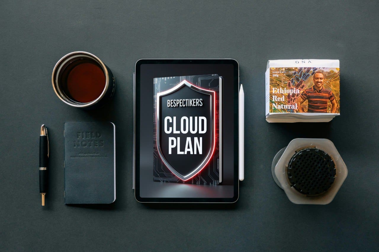 tablet where course cover says "Cloud Plan"